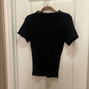 SPANX Black XL Zoned Performance undershirt  Short Sleeve Tee